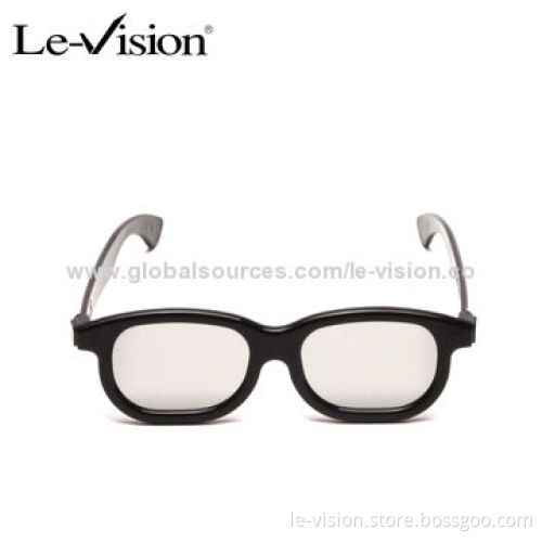 Passive Polarized 3D Glasses for Digital Cinema and Theater